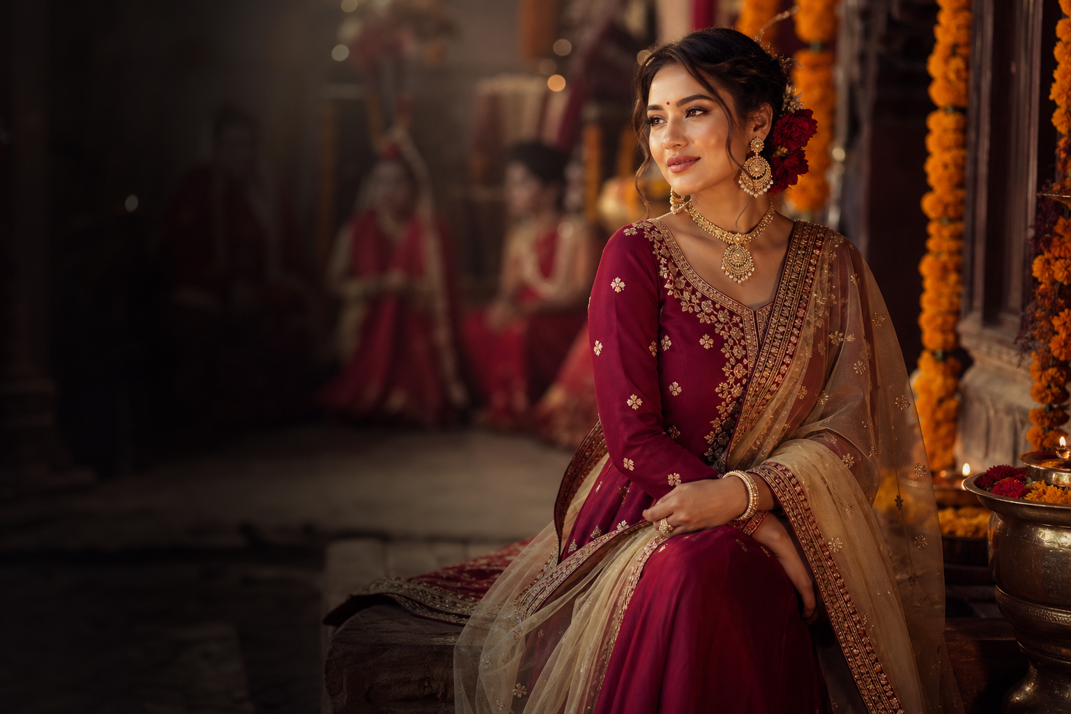 Festive Anarkali